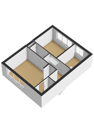 Floorplan - Zuiderzeelaan 47, 3752 TB Bunschoten-Spakenburg